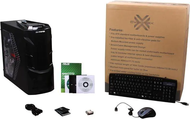 Alt view image 10 of 10 - iBUYPOWER Desktop PC Gamer Supreme 518SLC AMD Phenom II X4 955 8GB DDR3 1.5TB HDD ATI Radeon HD 5850 Windows 7 Home Premium 64-bit