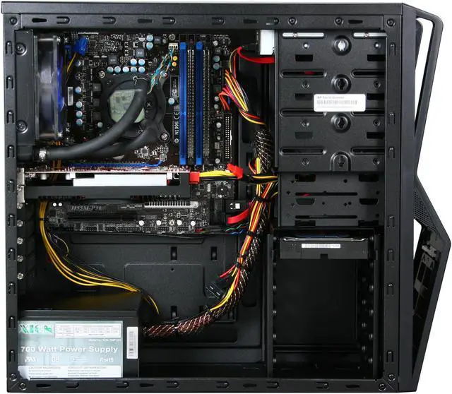 Alt view image 6 of 9 - iBUYPOWER Desktop PC Gamer Power 927SLC Intel Core i5-650 4GB DDR3 500GB HDD NVIDIA GeForce GTS 250 Windows 7 Home Premium 64-bit