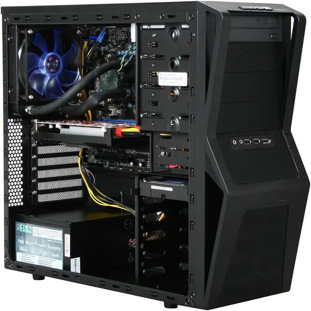 Alt view image 7 of 9 - iBUYPOWER Desktop PC Gamer Power 927SLC Intel Core i5-650 4GB DDR3 500GB HDD NVIDIA GeForce GTS 250 Windows 7 Home Premium 64-bit
