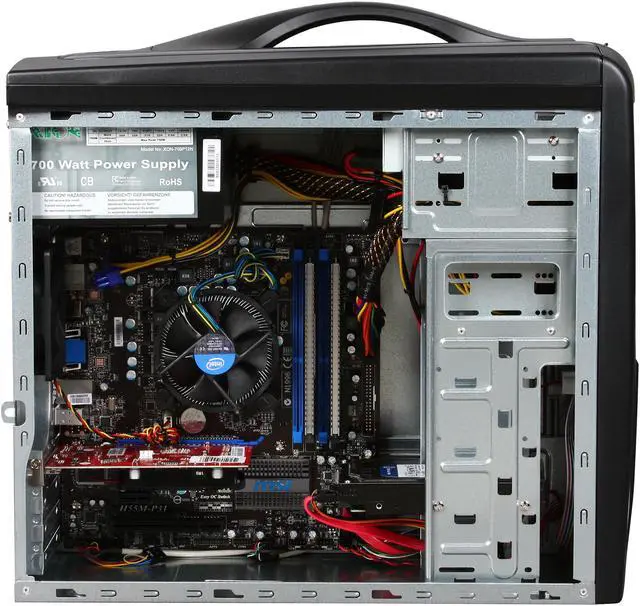 Alt view image 6 of 10 - iBUYPOWER Desktop PC Gamer Power 939i Intel Core i3-530 4GB DDR3 500GB HDD NVIDIA GeForce GT 220 Windows 7 Home Premium 64-bit