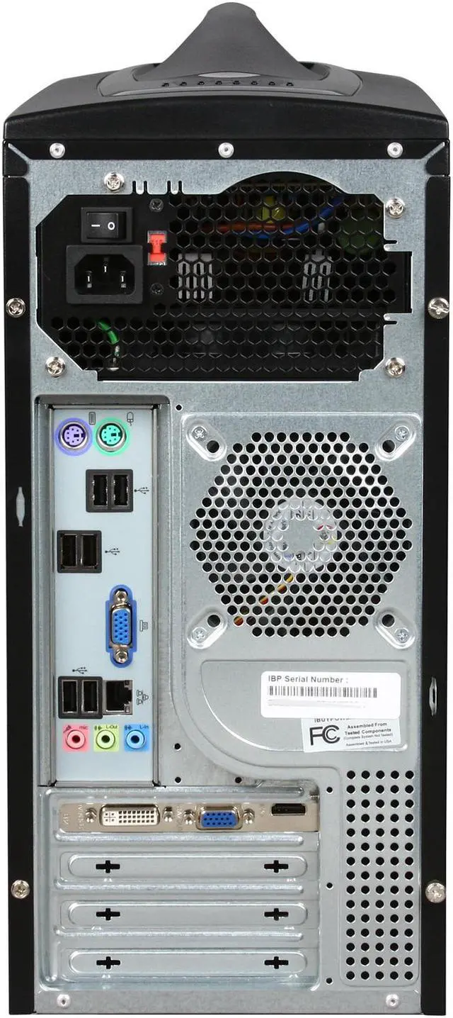 Alt view image 9 of 10 - iBUYPOWER Desktop PC Gamer Power 939i Intel Core i3-530 4GB DDR3 500GB HDD NVIDIA GeForce GT 220 Windows 7 Home Premium 64-bit