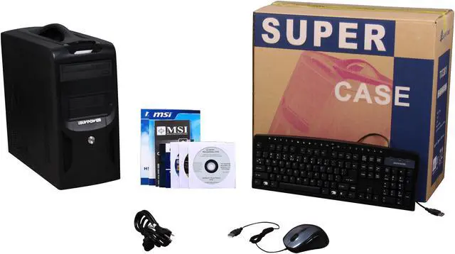 Alt view image 10 of 10 - iBUYPOWER Desktop PC Gamer Power 939i Intel Core i3-530 4GB DDR3 500GB HDD NVIDIA GeForce GT 220 Windows 7 Home Premium 64-bit