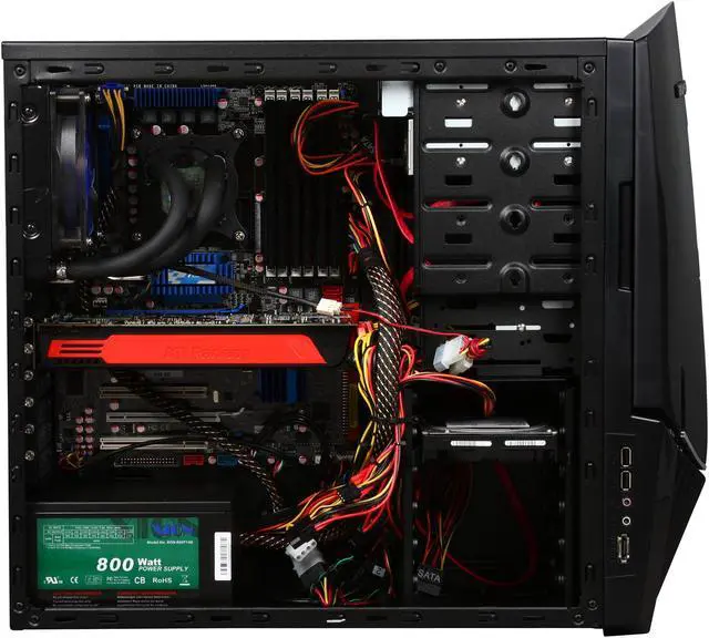 Alt view image 6 of 9 - iBUYPOWER Desktop PC Gamer Supreme 941SLC Intel Core i7-930 12GB DDR3 2TB HDD ATI Radeon HD 5850 Windows 7 Home Premium 64-bit