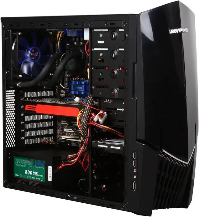 Alt view image 7 of 9 - iBUYPOWER Desktop PC Gamer Supreme 941SLC Intel Core i7-930 12GB DDR3 2TB HDD ATI Radeon HD 5850 Windows 7 Home Premium 64-bit