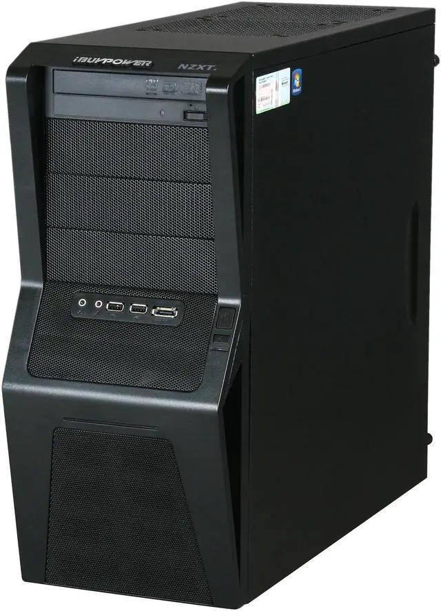 Alt view image 3 of 9 - iBUYPOWER Desktop PC Gamer Power 540D3 AMD Athlon II X2 250 4GB DDR3 500GB HDD ATI Radeon HD 5450 Windows 7 Home Premium 64-bit