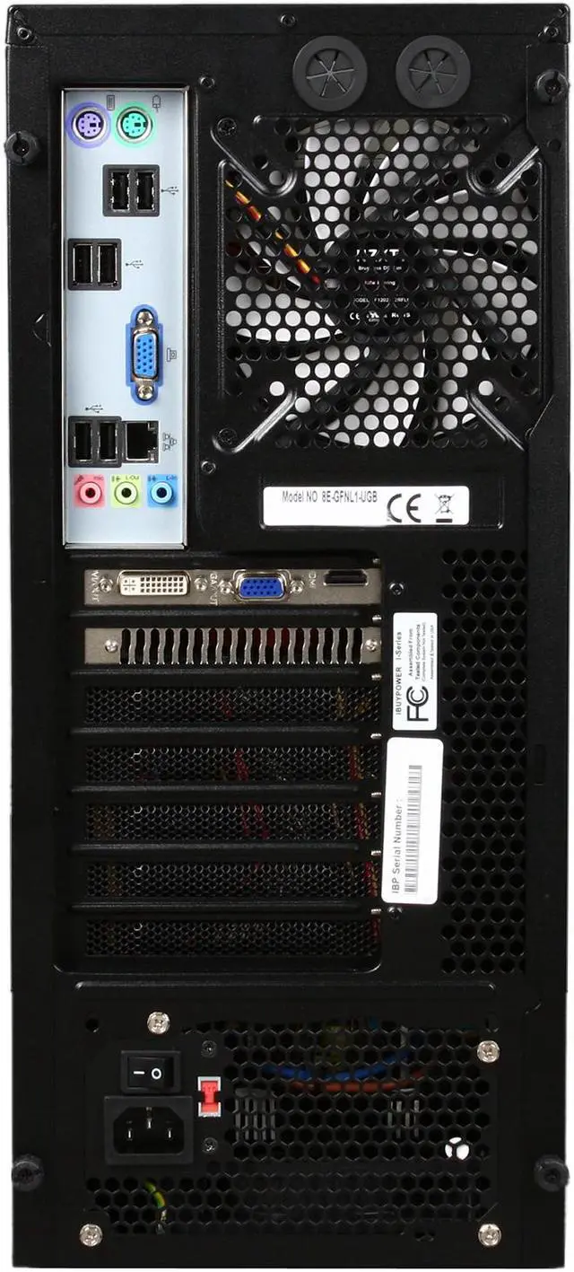 Alt view image 8 of 9 - iBUYPOWER Desktop PC Gamer Extreme 947i Intel Core i7-860 4GB DDR3 500GB HDD NVIDIA GeForce GTS 250 Windows 7 Home Premium 64-bit