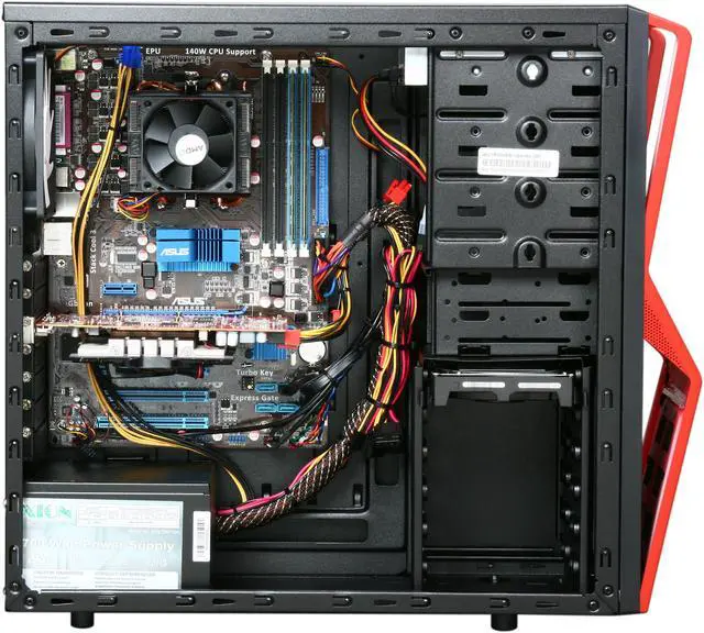 Alt view image 6 of 9 - iBUYPOWER Desktop PC Gamer Extreme 555D3 AMD Phenom II X4 965 4GB DDR3 500GB HDD ATI Radeon HD 5770 Windows 7 Home Premium 64-bit