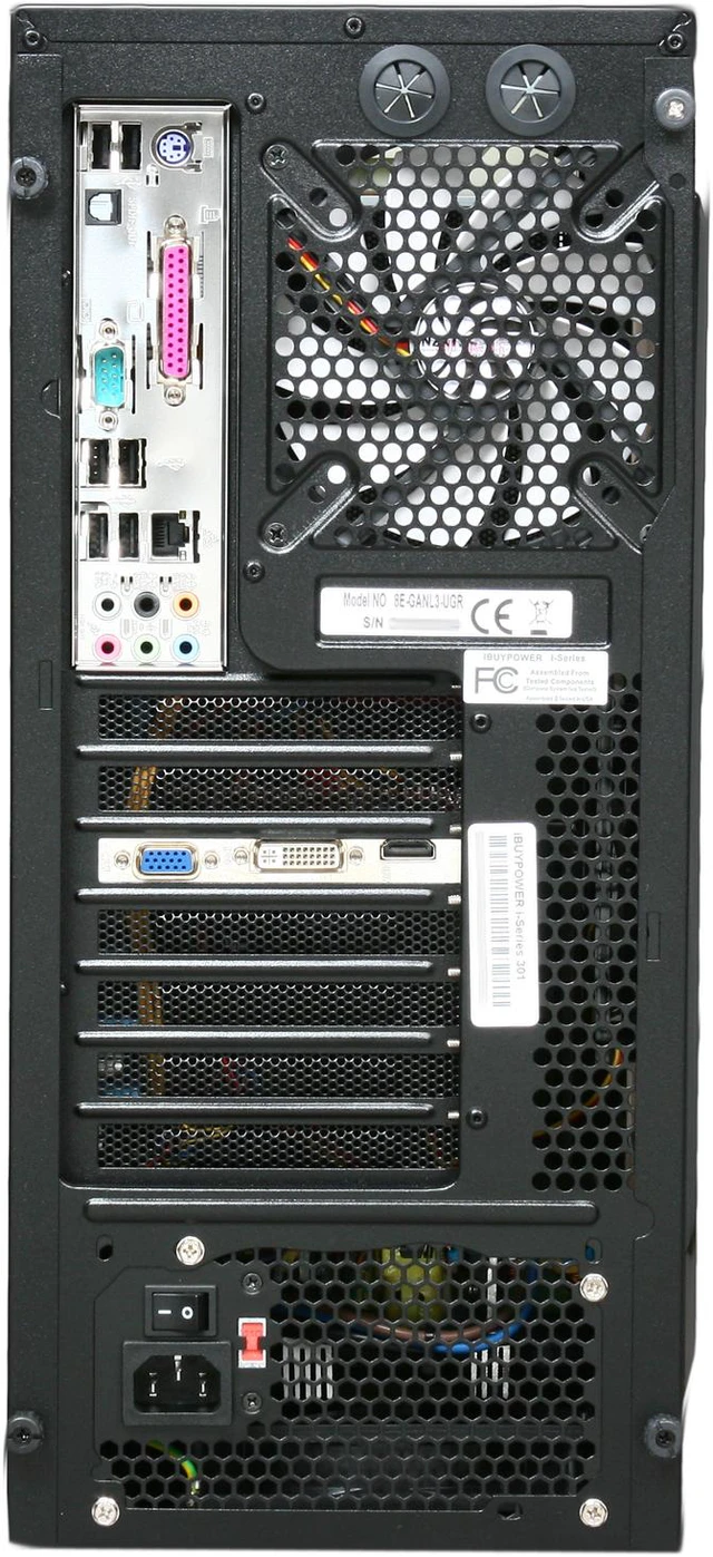 Alt view image 8 of 9 - iBUYPOWER Desktop PC Gamer Extreme 555D3 AMD Phenom II X4 965 4GB DDR3 500GB HDD ATI Radeon HD 5770 Windows 7 Home Premium 64-bit
