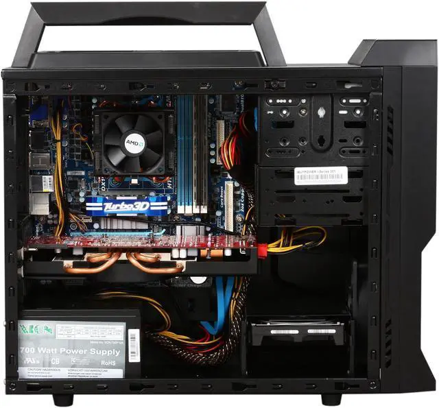 Alt view image 6 of 10 - iBUYPOWER Desktop PC LAN Warrior 5830Q6 AMD Phenom II X6 1055T 4GB DDR3 1TB HDD ATI Radeon HD 5830 Windows 7 Home Premium 64-bit