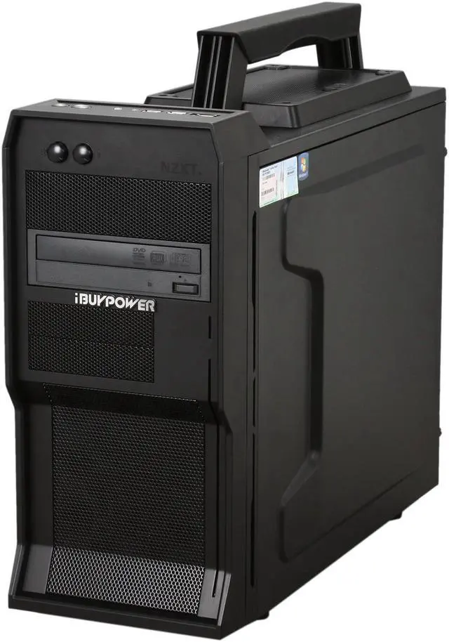 Alt view image 3 of 10 - iBUYPOWER Desktop PC LAN Warrior 5850K Intel Core i5-655K 4GB DDR3 1TB HDD ATI Radeon HD 5850 Windows 7 Home Premium 64-bit