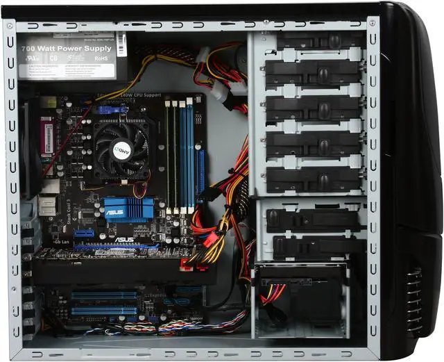 Alt view image 6 of 10 - iBUYPOWER Desktop PC Gamer Extreme 556D3 AMD Phenom II X2 555 4GB DDR3 1TB HDD NVIDIA GeForce GTX 465 Windows 7 Home Premium 64-bit