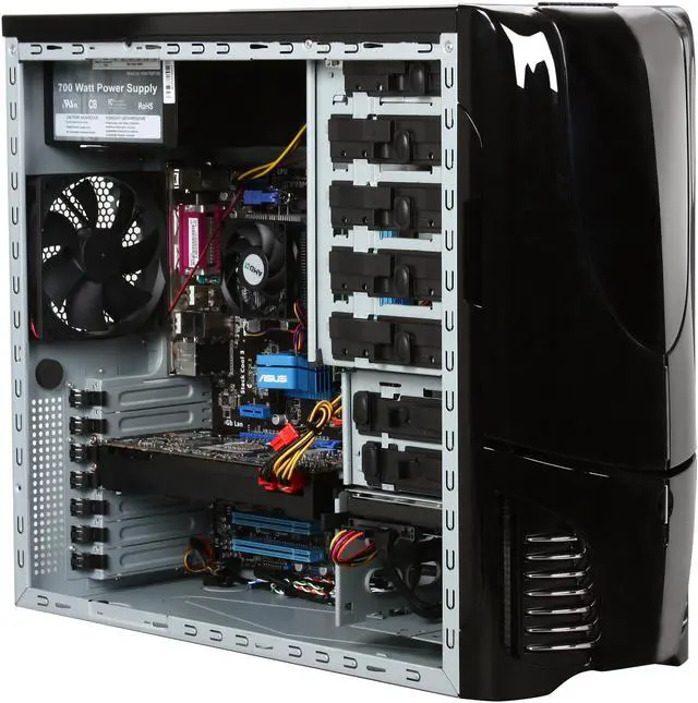 Alt view image 7 of 10 - iBUYPOWER Desktop PC Gamer Extreme 556D3 AMD Phenom II X2 555 4GB DDR3 1TB HDD NVIDIA GeForce GTX 465 Windows 7 Home Premium 64-bit