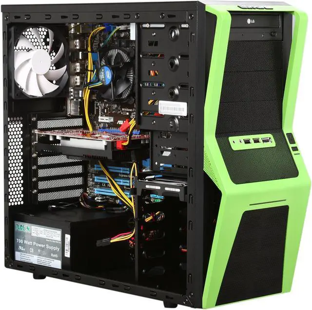 Alt view image 6 of 7 - iBUYPOWER Desktop PC Gamer Extreme 966i Intel Core i7-870 4GB DDR3 1TB HDD NVIDIA GeForce GTS 250 Windows 7 Home Premium 64-bit