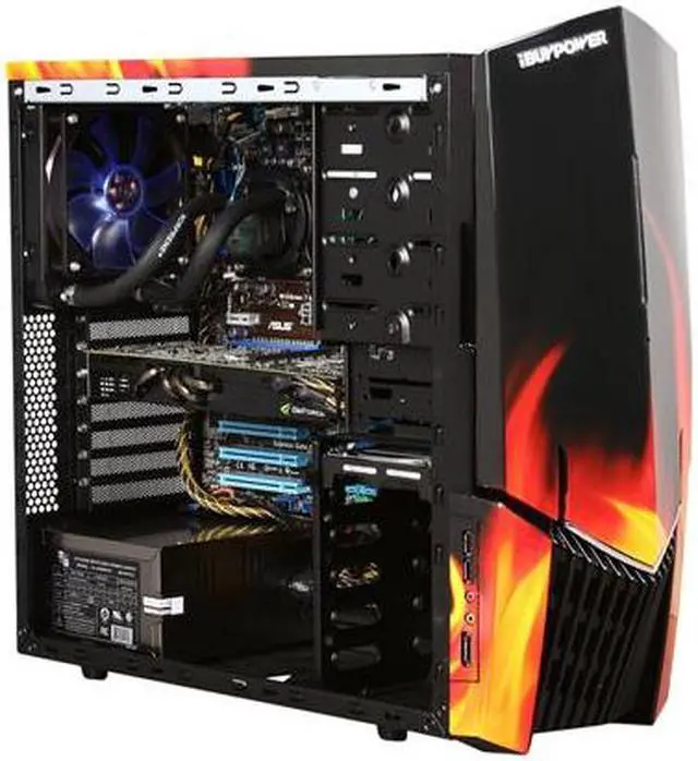Alt view image 7 of 9 - iBUYPOWER Desktop PC Chimera LX15SLC Intel Core i7-870 8GB DDR3 1TB HDD NVIDIA GeForce GTX 480 Windows 7 Home Premium 64-bit