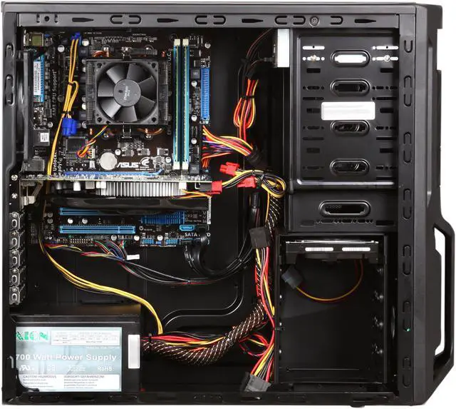 Alt view image 6 of 10 - iBUYPOWER Desktop PC Gamer Power 568Q6 AMD Phenom II X6 1055T 4GB DDR3 1TB HDD ATI Radeon HD 5770 Windows 7 Home Premium 64-bit