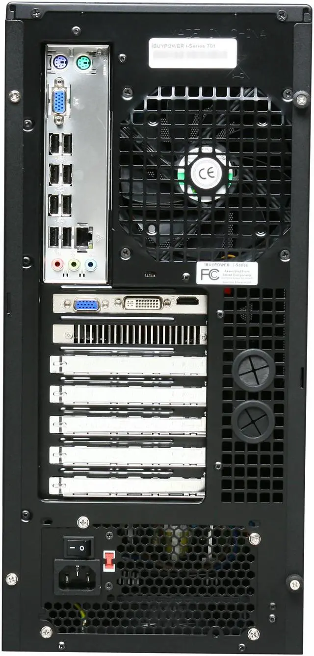 Alt view image 4 of 4 - iBUYPOWER Desktop PC Gamer Extreme 930i Intel Core i7-870 4GB DDR3 1TB HDD NVIDIA GeForce GTS 450 Windows 7 Home Premium 64-bit