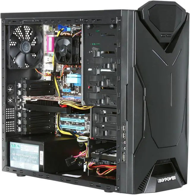 Alt view image 4 of 6 - iBUYPOWER Desktop PC Gamer Extreme 575Q6 AMD Phenom II X6 1090T 4GB DDR3 1TB HDD NVIDIA GeForce GTS 450 Windows 7 Home Premium 64-bit