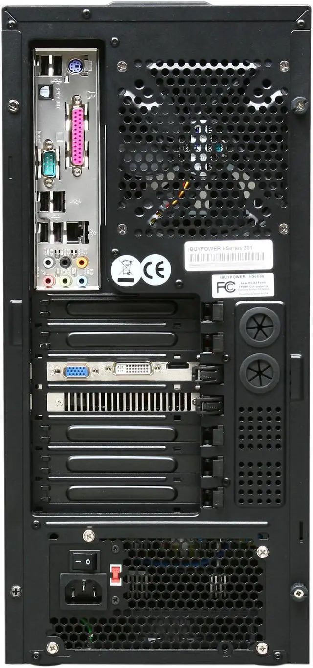 Alt view image 5 of 6 - iBUYPOWER Desktop PC Gamer Extreme 575Q6 AMD Phenom II X6 1090T 4GB DDR3 1TB HDD NVIDIA GeForce GTS 450 Windows 7 Home Premium 64-bit