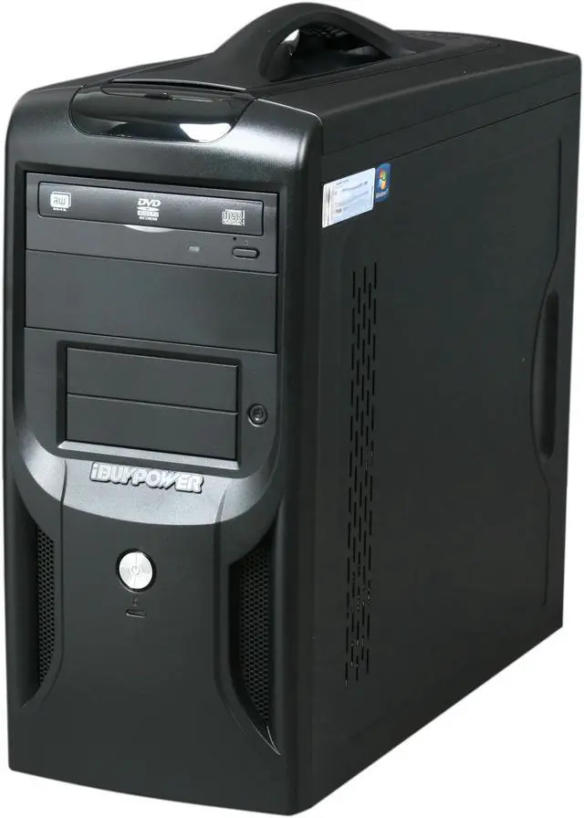 Alt view image 3 of 10 - iBUYPOWER Desktop PC Gamer Power 554D3 AMD Athlon II X4 640 4GB DDR3 1TB HDD ATI Radeon HD 5570 Windows 7 Home Premium 64-bit