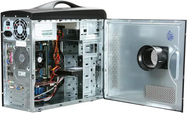 Alt view image 5 of 10 - iBUYPOWER Desktop PC Gamer Power 554D3 AMD Athlon II X4 640 4GB DDR3 1TB HDD ATI Radeon HD 5570 Windows 7 Home Premium 64-bit