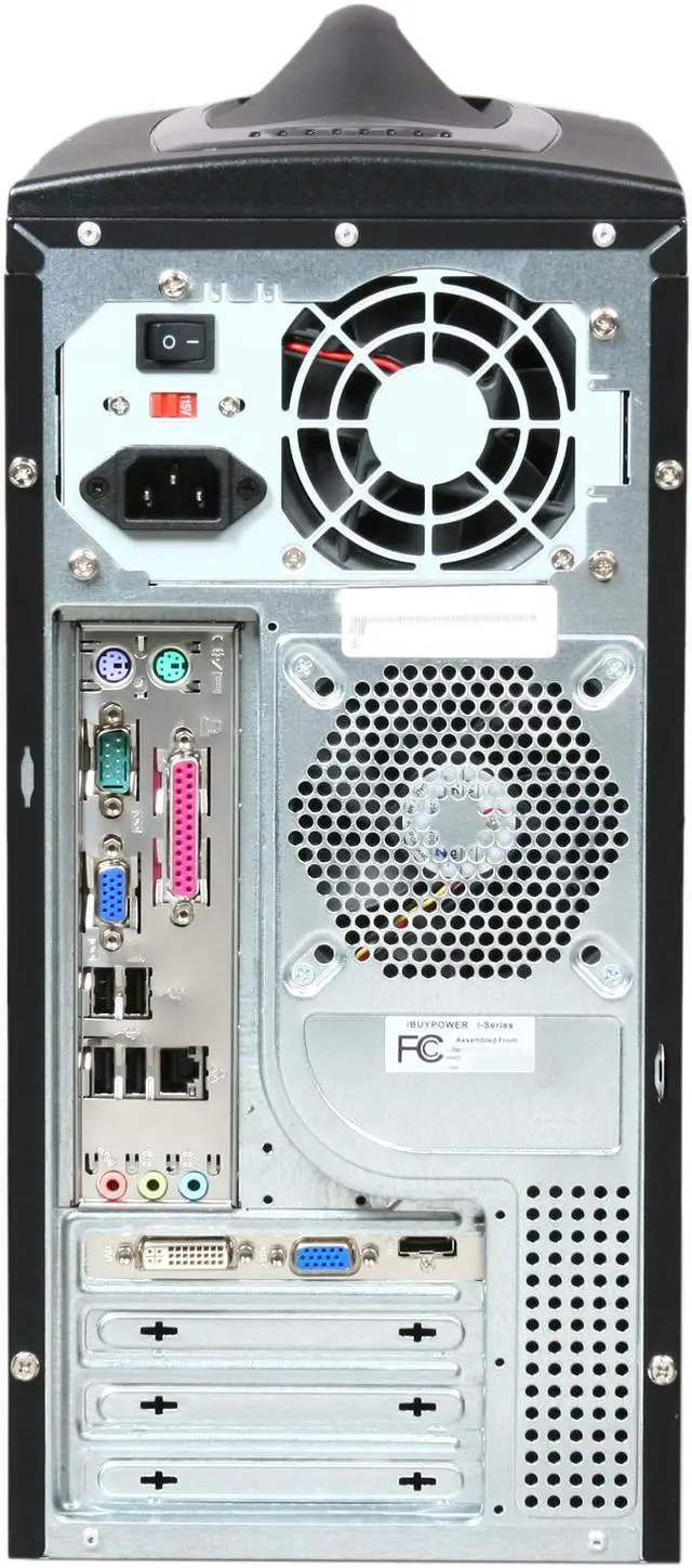 Alt view image 9 of 10 - iBUYPOWER Desktop PC Gamer Power 554D3 AMD Athlon II X4 640 4GB DDR3 1TB HDD ATI Radeon HD 5570 Windows 7 Home Premium 64-bit
