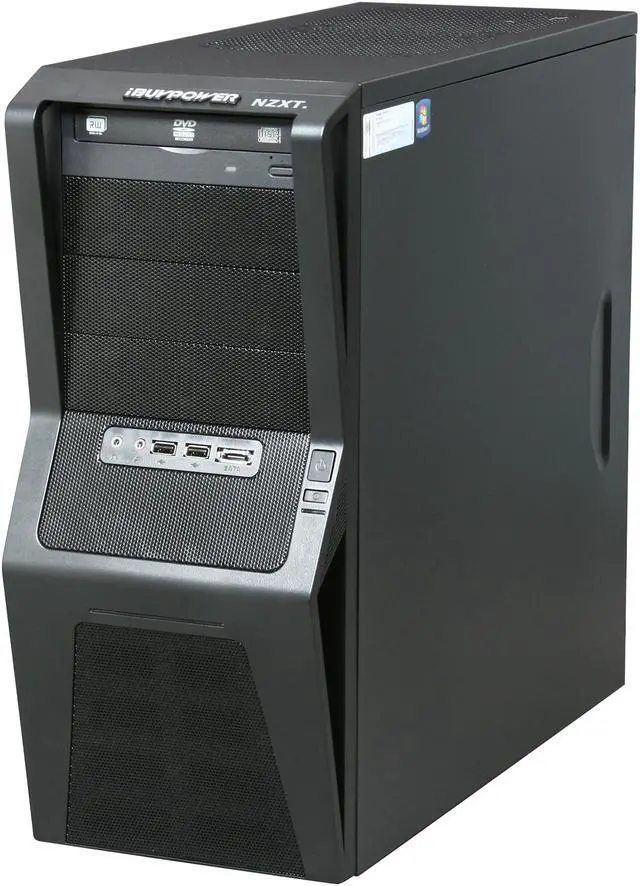 Alt view image 3 of 5 - iBUYPOWER Desktop PC Gamer Power 558D3 AMD Athlon II X2 260 4GB DDR3 1TB HDD NVIDIA GeForce GT 430 Windows 7 Home Premium 64-bit