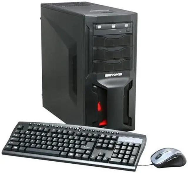 Main image of iBUYPOWER Desktop PC Gamer Power 571D3 AMD Phenom II X4 965 4GB DDR3 500GB HDD NVIDIA GeForce GT 430 Windows 7 Home Premium 64-bit
