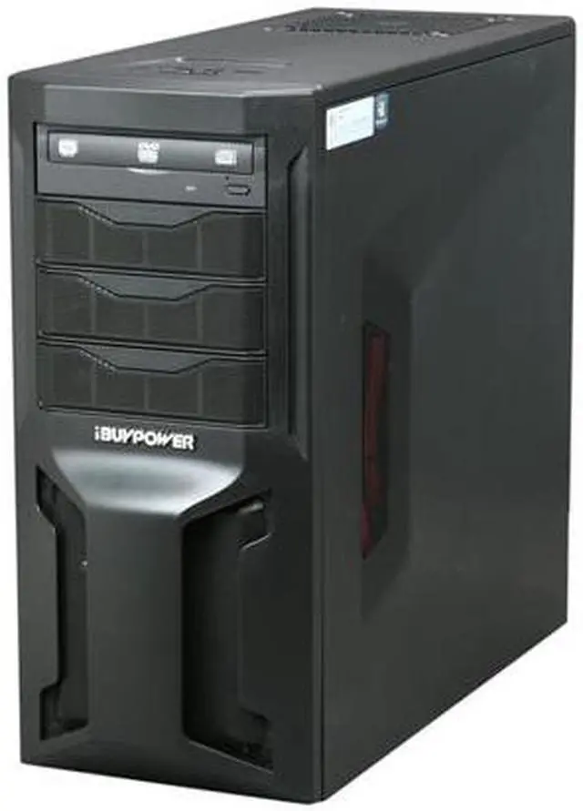 Alt view image 2 of 9 - iBUYPOWER Desktop PC Gamer Power 571D3 AMD Phenom II X4 965 4GB DDR3 500GB HDD NVIDIA GeForce GT 430 Windows 7 Home Premium 64-bit