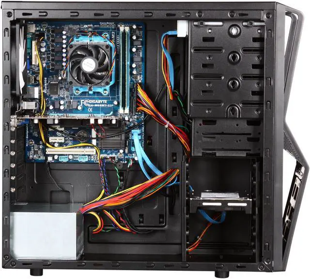 Alt view image 6 of 9 - iBUYPOWER Desktop PC Gamer Power 567D3 AMD Phenom II X4 925 4GB DDR3 1TB HDD ATI Radeon HD 5570 Windows 7 Home Premium 64-bit