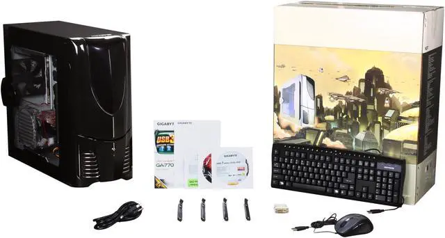 Alt view image 9 of 9 - iBUYPOWER Desktop PC Gamer Extreme 573D3 AMD Phenom II X4 965 4GB DDR3 1TB HDD AMD Radeon HD 6850 Windows 7 Home Premium 64-bit