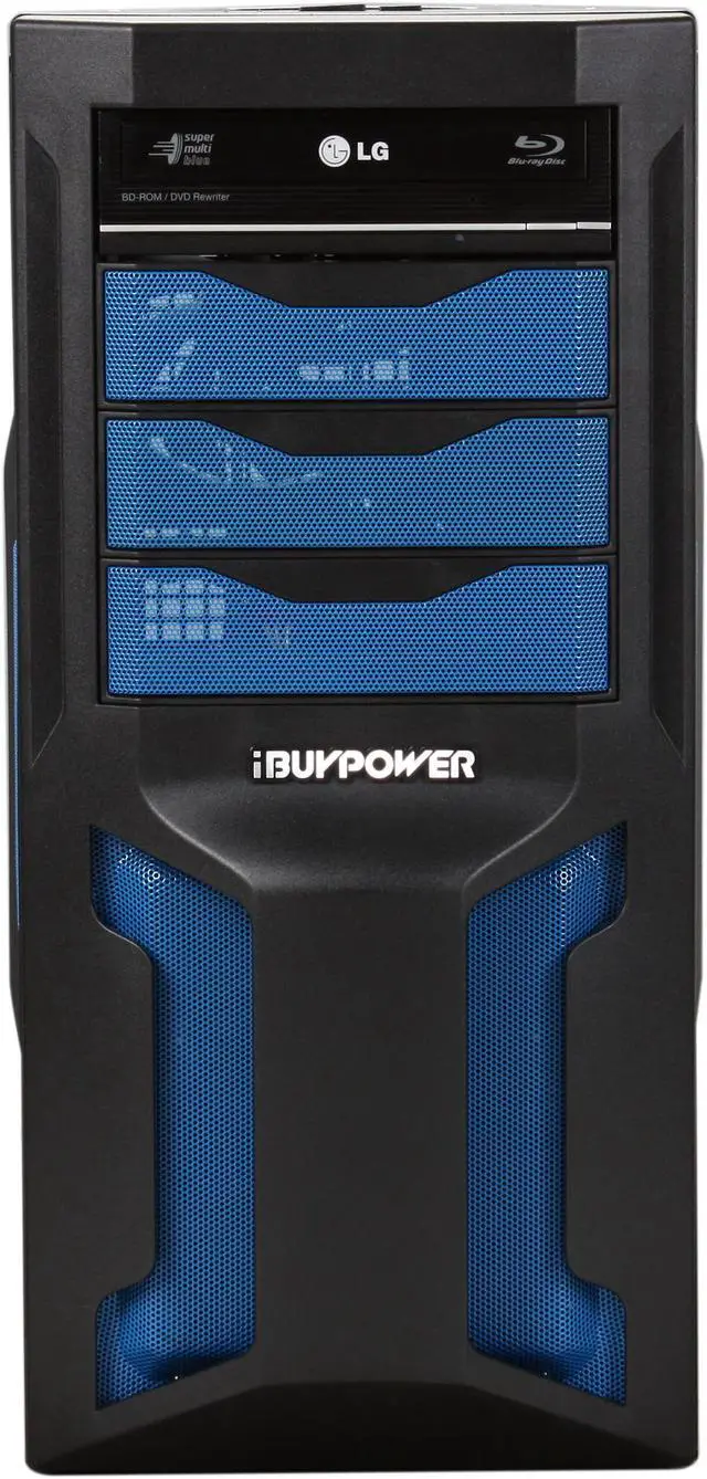 Alt view image 2 of 10 - iBUYPOWER Desktop PC Gamer Extreme 932i Intel Core i5-2400 4GB DDR3 1TB HDD ATI Radeon HD 5770 Windows 7 Home Premium 64-bit