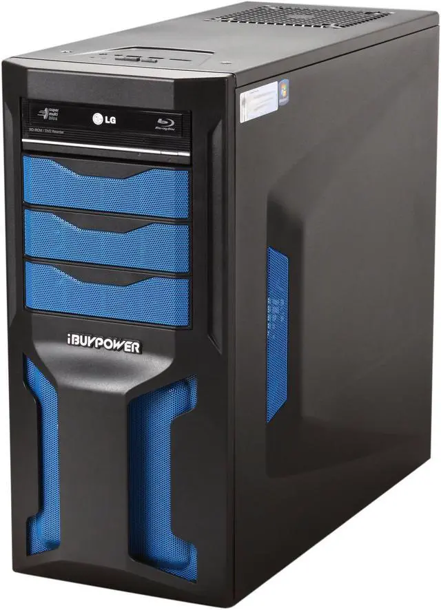 Alt view image 3 of 10 - iBUYPOWER Desktop PC Gamer Extreme 932i Intel Core i5-2400 4GB DDR3 1TB HDD ATI Radeon HD 5770 Windows 7 Home Premium 64-bit