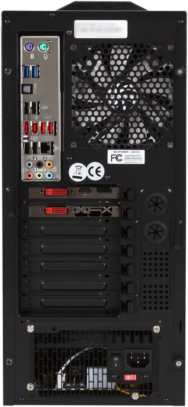 Alt view image 8 of 9 - iBUYPOWER Desktop PC Gamer Extreme 936K Intel Core i5-2500K 4GB DDR3 1TB HDD AMD Radeon HD 6850 Windows 7 Home Premium 64-bit