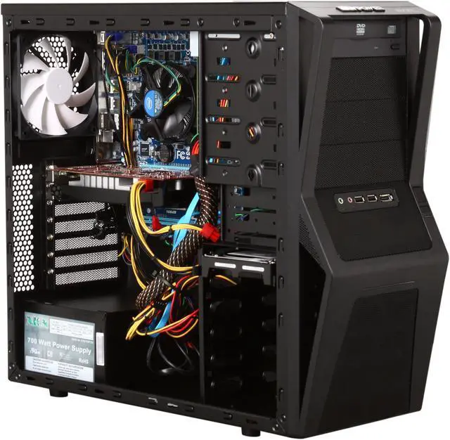 Alt view image 7 of 9 - iBUYPOWER Desktop PC Gamer Extreme 940i Intel Core i7-2600 4GB DDR3 1TB HDD NVIDIA GeForce GTS 450 Windows 7 Home Premium 64-bit
