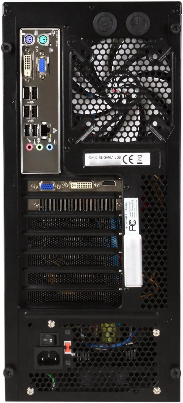 Alt view image 8 of 9 - iBUYPOWER Desktop PC Gamer Extreme 940i Intel Core i7-2600 4GB DDR3 1TB HDD NVIDIA GeForce GTS 450 Windows 7 Home Premium 64-bit