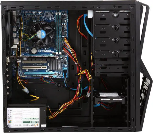 Alt view image 6 of 9 - iBUYPOWER Desktop PC Gamer Power 934i Intel Core i5-2400 4GB DDR3 1TB HDD ATI Radeon HD 5450 Windows 7 Home Premium 64-bit