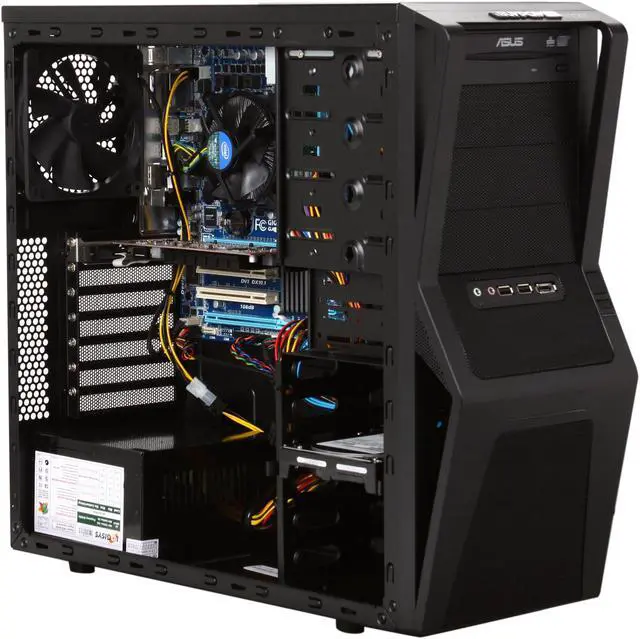 Alt view image 7 of 9 - iBUYPOWER Desktop PC Gamer Power 934i Intel Core i5-2400 4GB DDR3 1TB HDD ATI Radeon HD 5450 Windows 7 Home Premium 64-bit