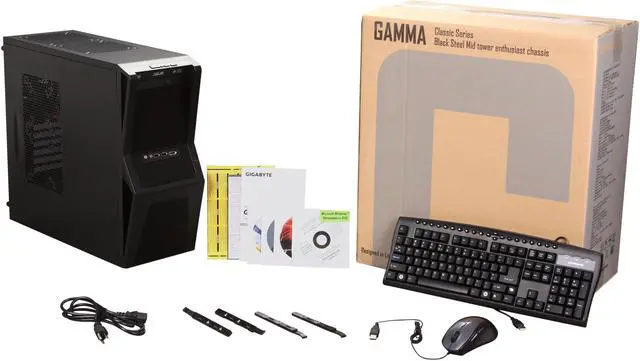 Alt view image 9 of 9 - iBUYPOWER Desktop PC Gamer Power 934i Intel Core i5-2400 4GB DDR3 1TB HDD ATI Radeon HD 5450 Windows 7 Home Premium 64-bit
