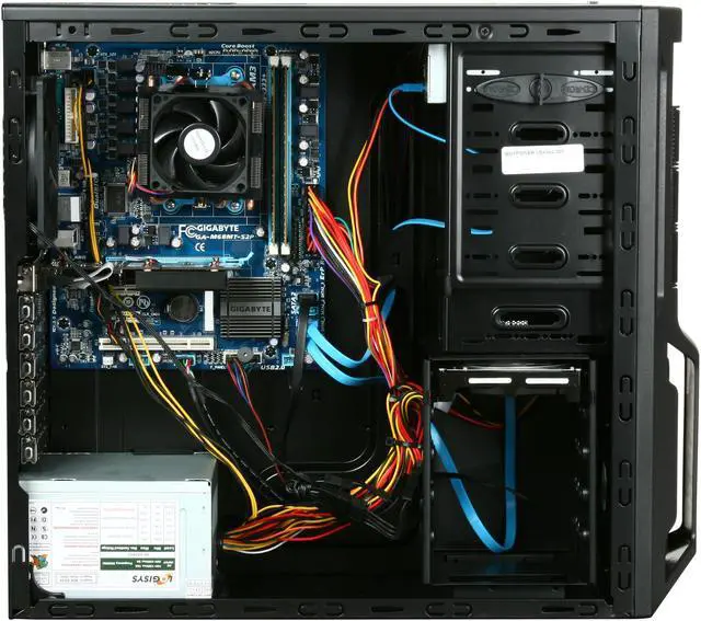 Alt view image 5 of 9 - iBUYPOWER Desktop PC Gamer Power 578D3 AMD Phenom II X4 955 4GB DDR3 1TB HDD NVIDIA GeForce GT 520 (1 GB) Windows 7 Home Premium 64-bit