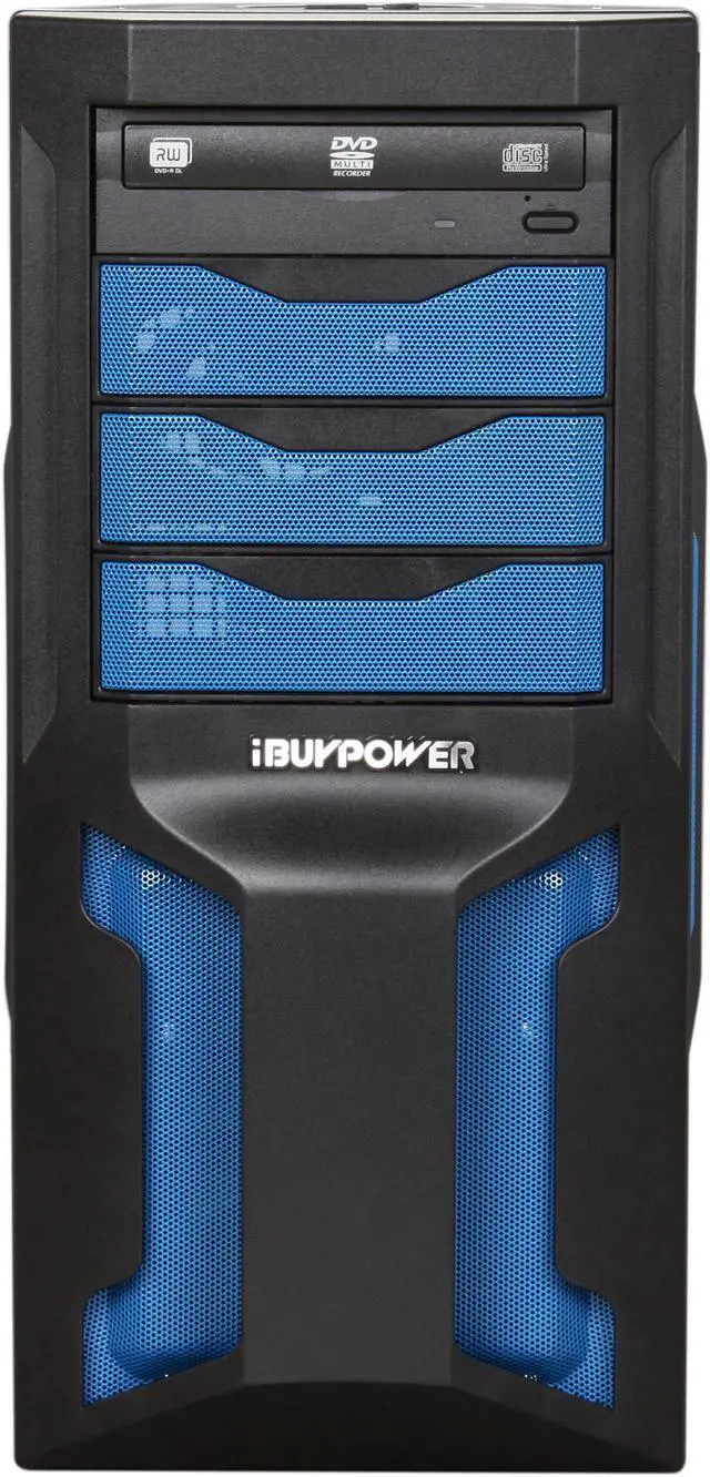 Alt view image 2 of 10 - iBUYPOWER Desktop PC Gamer Power 559D3 Intel Pentium D 840 8GB DDR3 1TB HDD NVIDIA GeForce GT 440 Windows 7 Home Premium 64-bit