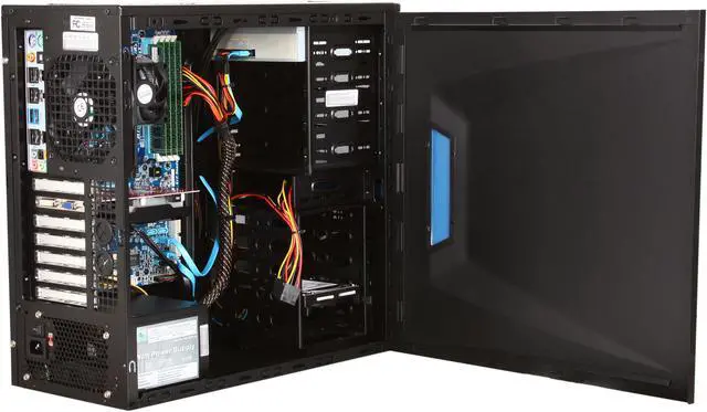 Alt view image 5 of 10 - iBUYPOWER Desktop PC Gamer Power 559D3 Intel Pentium D 840 8GB DDR3 1TB HDD NVIDIA GeForce GT 440 Windows 7 Home Premium 64-bit