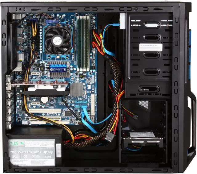 Alt view image 6 of 10 - iBUYPOWER Desktop PC Gamer Power 559D3 Intel Pentium D 840 8GB DDR3 1TB HDD NVIDIA GeForce GT 440 Windows 7 Home Premium 64-bit