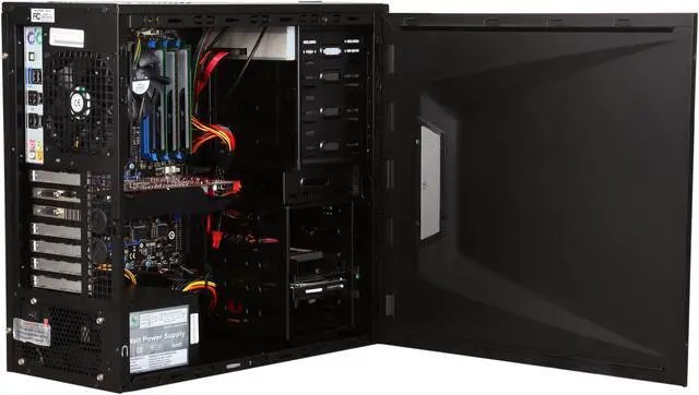 Alt view image 5 of 10 - iBUYPOWER Desktop PC Gamer Extreme 961SD3 Intel Core i7-960 6GB DDR3 64GB SSD + 1TB HDD AMD Radeon HD 6850 Windows 7 Home Premium 64-bit