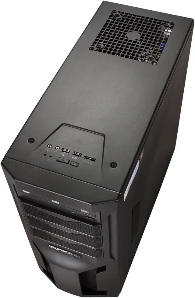 Alt view image 8 of 10 - iBUYPOWER Desktop PC Gamer Extreme 961SD3 Intel Core i7-960 6GB DDR3 64GB SSD + 1TB HDD AMD Radeon HD 6850 Windows 7 Home Premium 64-bit