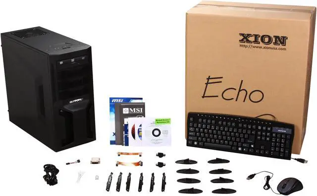 Alt view image 10 of 10 - iBUYPOWER Desktop PC Gamer Extreme 961SD3 Intel Core i7-960 6GB DDR3 64GB SSD + 1TB HDD AMD Radeon HD 6850 Windows 7 Home Premium 64-bit