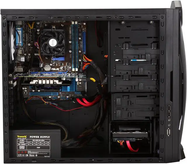 Alt view image 6 of 9 - iBUYPOWER Desktop PC Gamer Extreme 576D3 AMD Phenom II X4 965 4GB DDR3 1TB HDD NVIDIA GeForce GTX 550 Ti Windows 7 Home Premium 64-bit