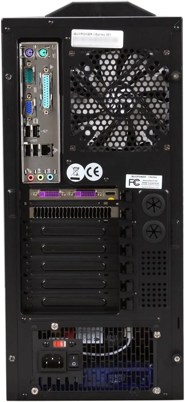 Alt view image 8 of 9 - iBUYPOWER Desktop PC Gamer Extreme 576D3 AMD Phenom II X4 965 4GB DDR3 1TB HDD NVIDIA GeForce GTX 550 Ti Windows 7 Home Premium 64-bit