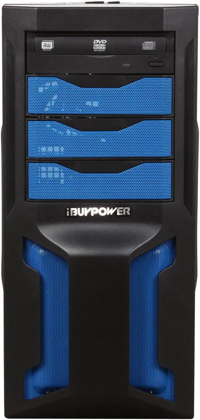 Alt view image 2 of 10 - iBUYPOWER Desktop PC Gamer Power 579Q6 AMD Phenom II X6 1090T 4GB DDR3 1.5TB HDD AMD Radeon HD 6850 (1 GB) Windows 7 Home Premium 64-bit