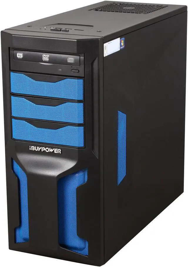 Alt view image 3 of 10 - iBUYPOWER Desktop PC Gamer Power 579Q6 AMD Phenom II X6 1090T 4GB DDR3 1.5TB HDD AMD Radeon HD 6850 (1 GB) Windows 7 Home Premium 64-bit