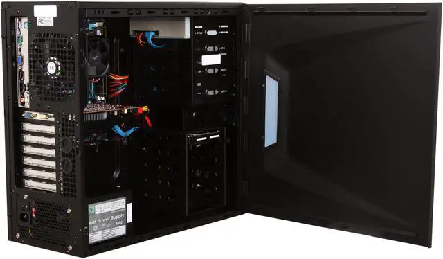 Alt view image 5 of 10 - iBUYPOWER Desktop PC Gamer Power 534D3 AMD Athlon II X4 640 8GB DDR3 1TB HDD AMD Radeon HD 6770 (1 GB) Windows 7 Home Premium 64-bit